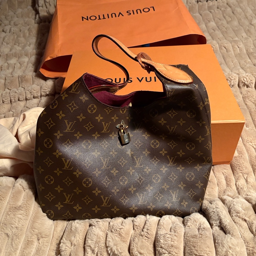 Louis Vuitton Brown Monogram Shoulder Bag